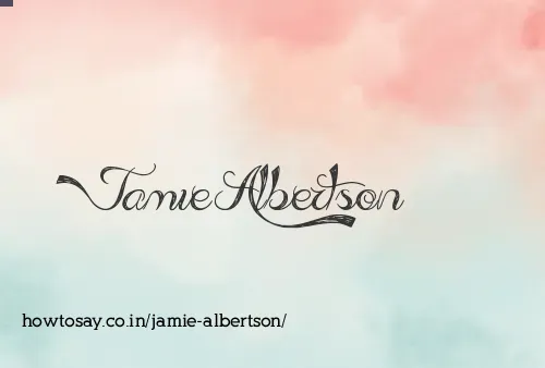 Jamie Albertson