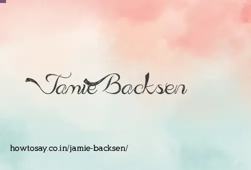 Jamie Backsen