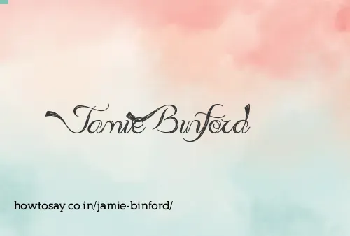 Jamie Binford
