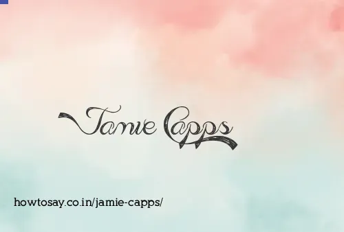 Jamie Capps