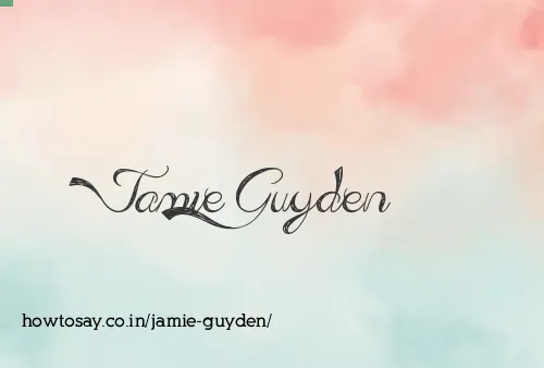 Jamie Guyden