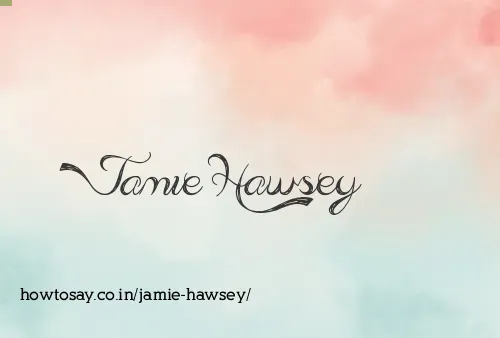 Jamie Hawsey