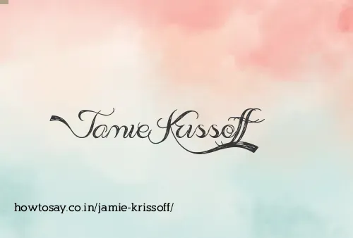 Jamie Krissoff
