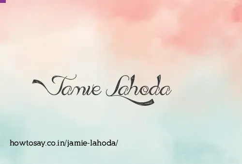 Jamie Lahoda
