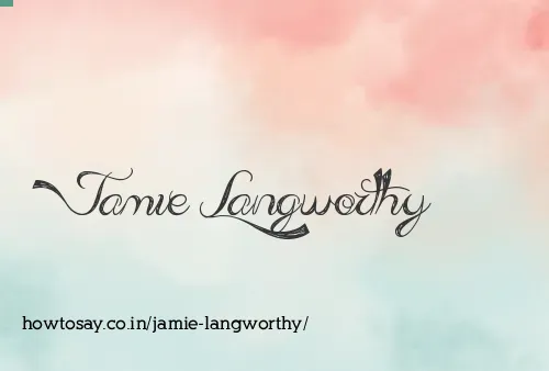 Jamie Langworthy