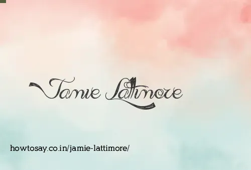 Jamie Lattimore