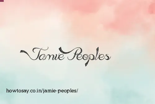 Jamie Peoples