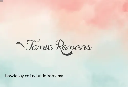 Jamie Romans