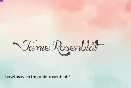 Jamie Rosenblatt