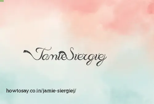 Jamie Siergiej