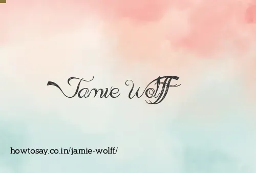 Jamie Wolff