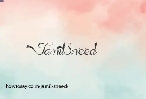 Jamil Sneed