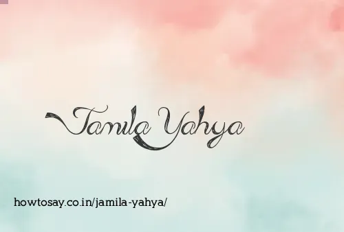 Jamila Yahya