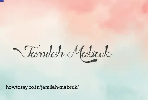 Jamilah Mabruk