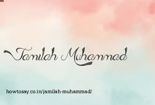 Jamilah Muhammad