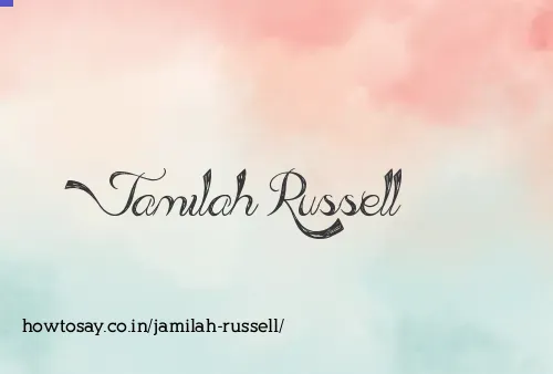 Jamilah Russell