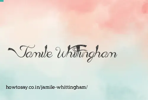 Jamile Whittingham