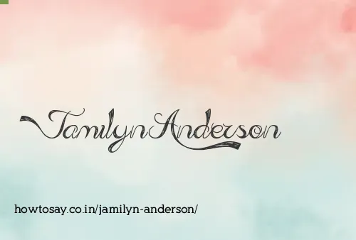Jamilyn Anderson