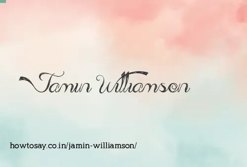 Jamin Williamson
