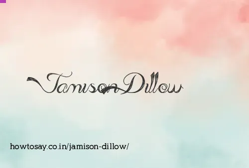 Jamison Dillow