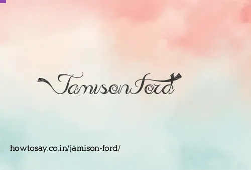 Jamison Ford