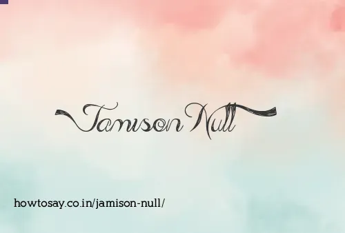 Jamison Null