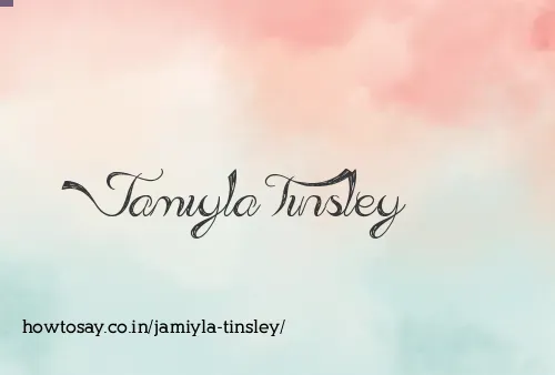 Jamiyla Tinsley