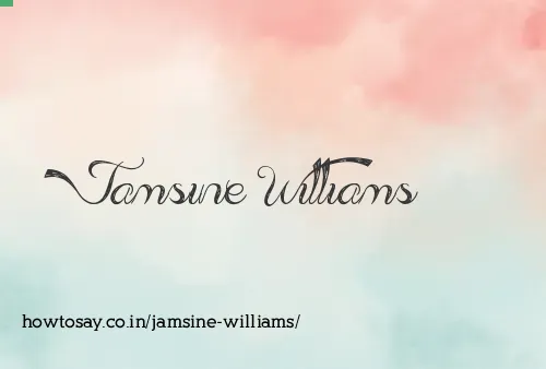 Jamsine Williams
