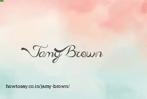 Jamy Brown