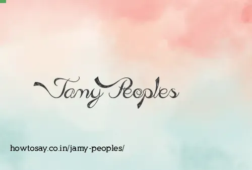 Jamy Peoples