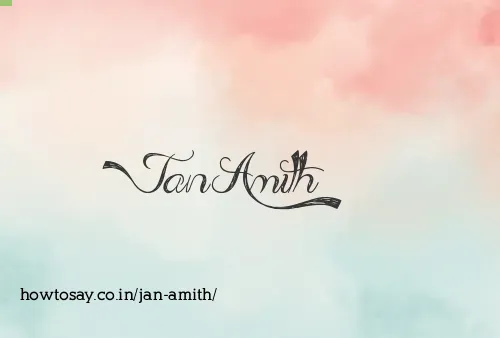 Jan Amith