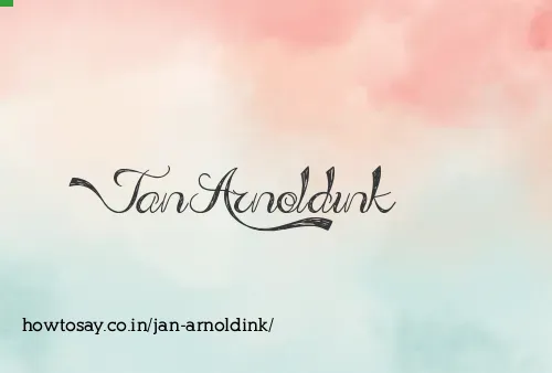 Jan Arnoldink
