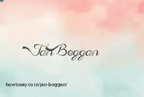 Jan Boggan