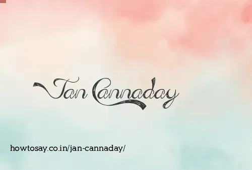 Jan Cannaday
