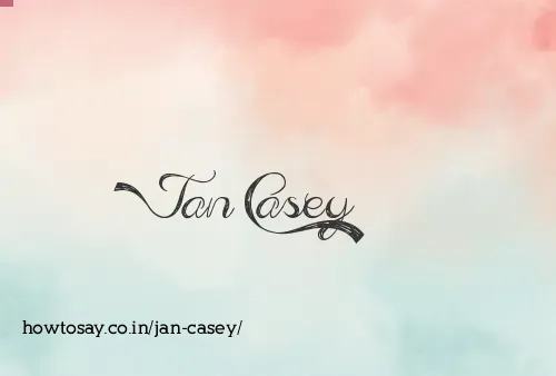 Jan Casey