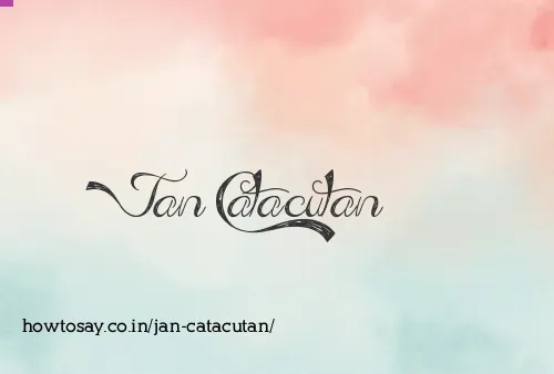Jan Catacutan