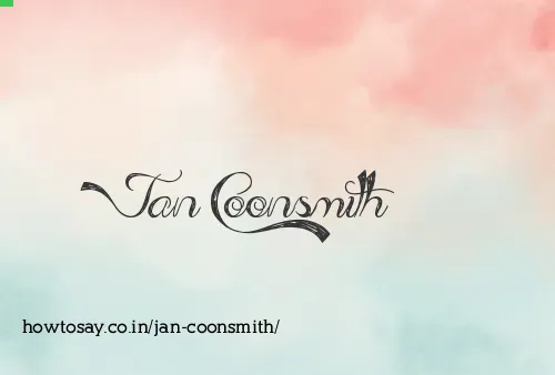 Jan Coonsmith