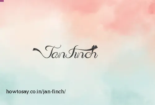 Jan Finch