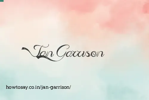 Jan Garrison