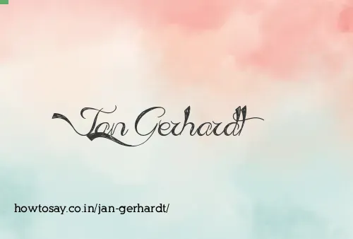 Jan Gerhardt