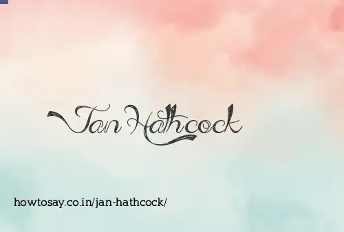 Jan Hathcock