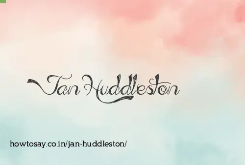 Jan Huddleston
