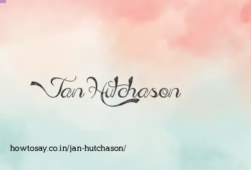 Jan Hutchason