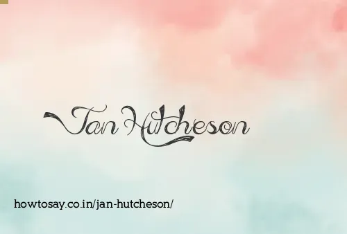 Jan Hutcheson