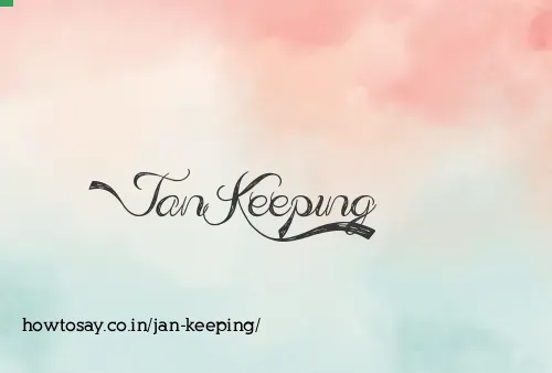 Jan Keeping