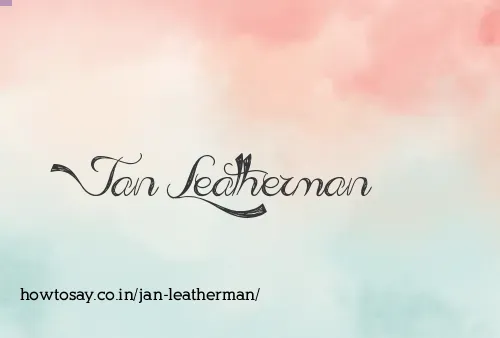 Jan Leatherman