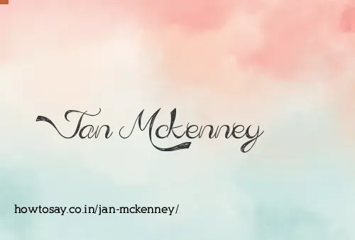 Jan Mckenney