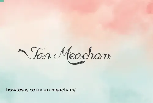 Jan Meacham