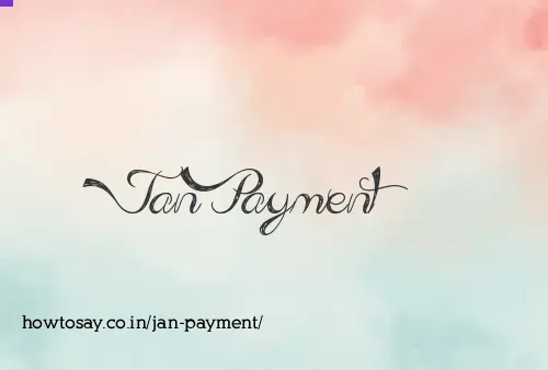 Jan Payment