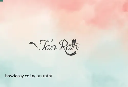 Jan Rath